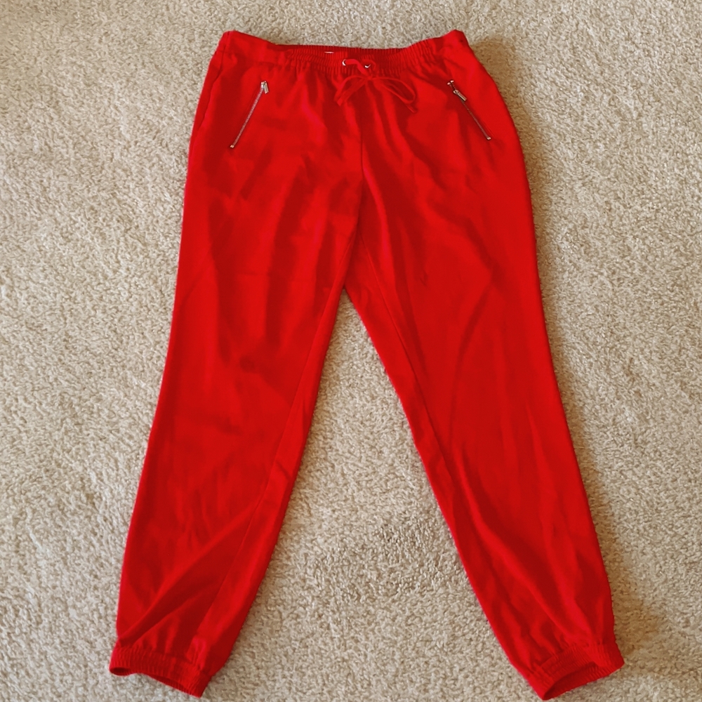 Stretchy waist dress pants